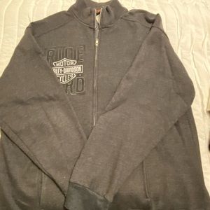 Authentic Harley Davidson zip up.